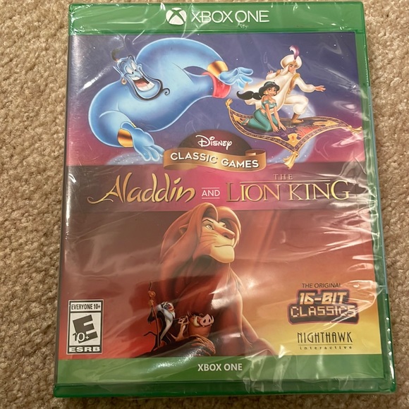 Disney Video Games & Consoles Xbox One Disney Classic Games Aladdin